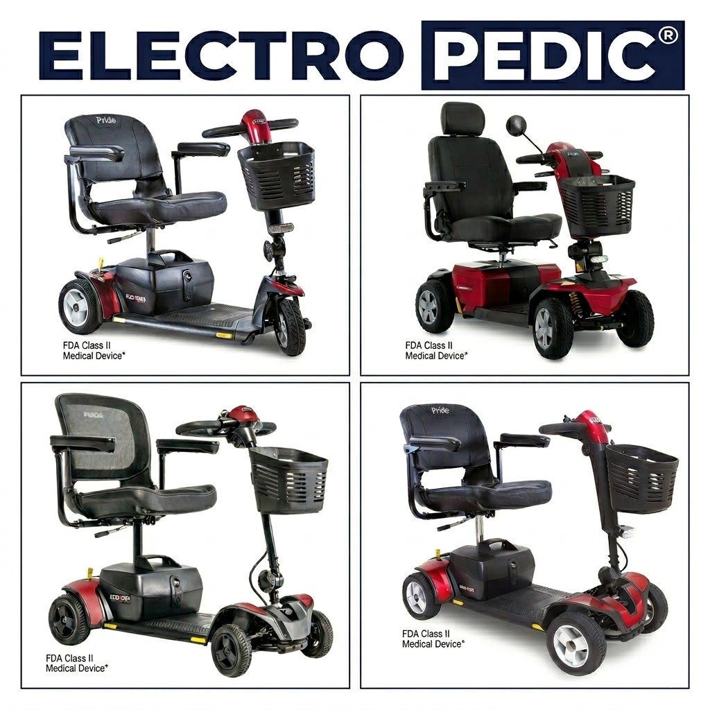 Glendale mobility elite traveller sport victory electric 3 and 4 wheel scooter